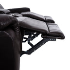 Collection de canapés inclinables manuels en cuir pour salon, meubles inclinables en cuir pour bureau à domicile et salon