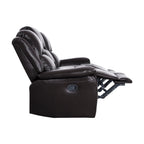 Collection de canapés inclinables manuels en cuir pour salon, meubles inclinables en cuir pour bureau à domicile et salon