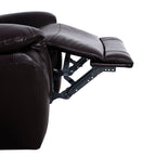 Collection de canapés inclinables manuels en cuir pour salon, meubles inclinables en cuir pour bureau à domicile et salon