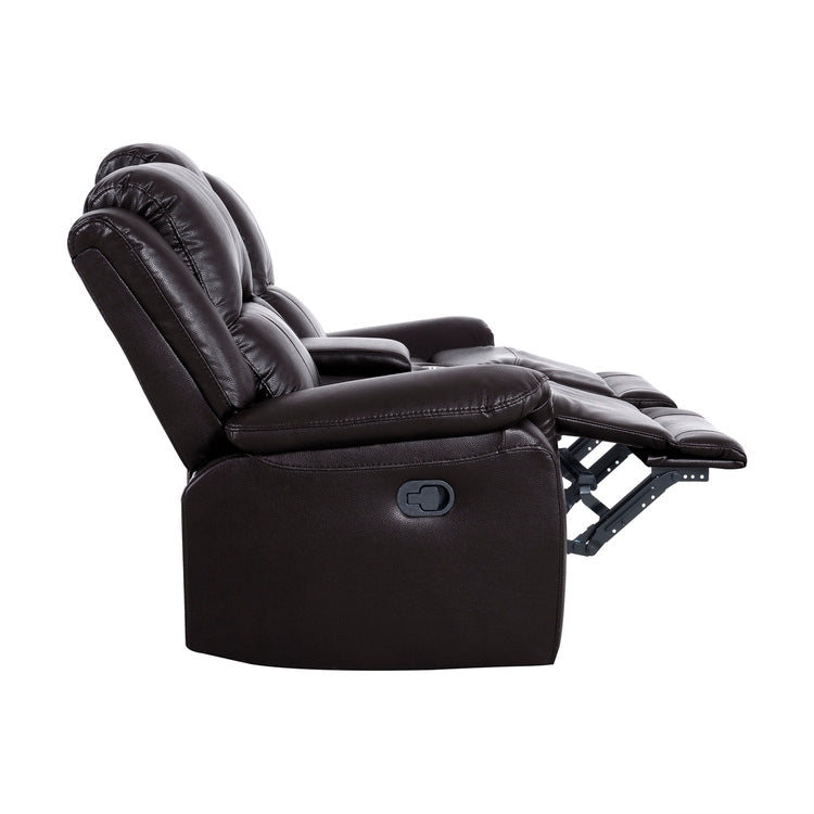 Collection de canapés inclinables manuels en cuir pour salon, meubles inclinables en cuir pour bureau à domicile et salon