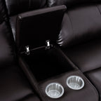 Collection de canapés inclinables manuels en cuir pour salon, meubles inclinables en cuir pour bureau à domicile et salon