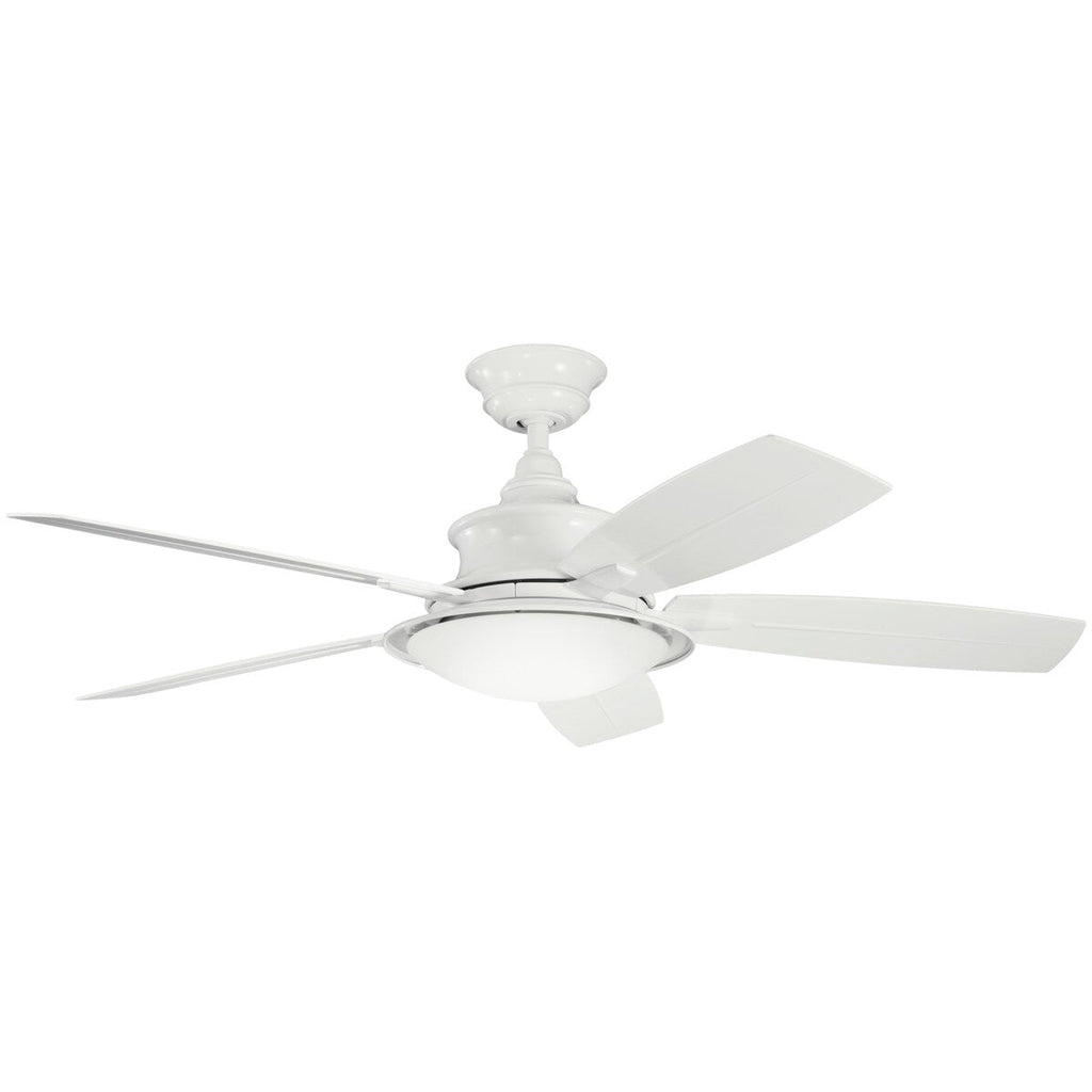 Ventilateur de plafond Kichler Cameron 52 à 5 pales avec LED et télécommande