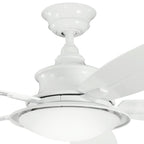 Ventilateur de plafond Kichler Cameron 52 à 5 pales avec LED et télécommande