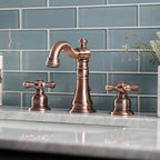 Robinet de salle de bain à large espacement de 8 pouces, style américain classique