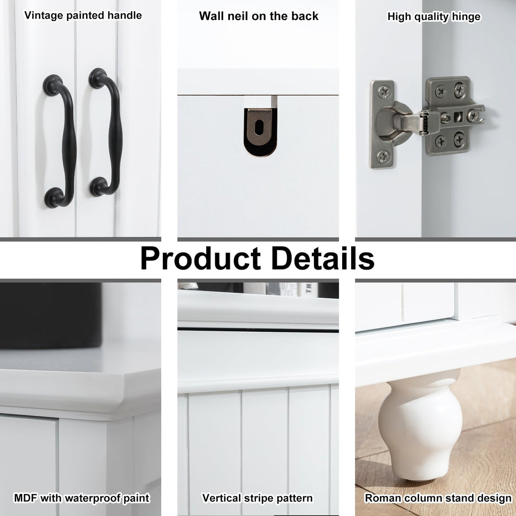 Buffet de cuisine, bar à café, armoire de rangement décorative.