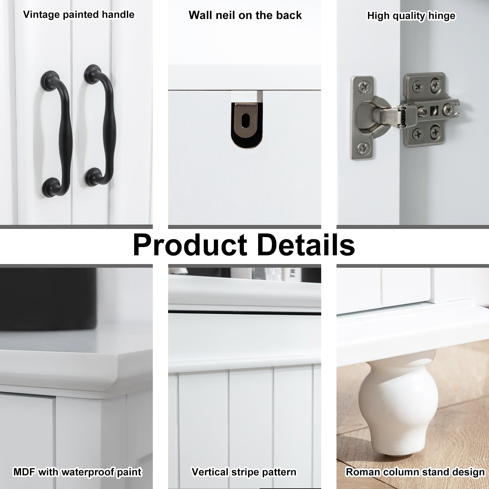 Buffet de cuisine, bar à café, armoire de rangement décorative.