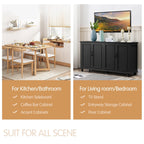 Buffet de cuisine, bar à café, armoire de rangement décorative.