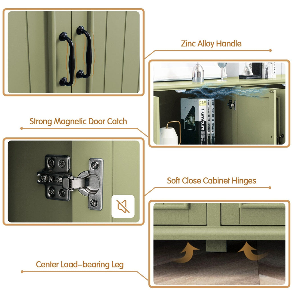 Buffet de cuisine, bar à café, armoire de rangement décorative.