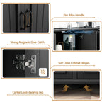 Buffet de cuisine, bar à café, armoire de rangement décorative.