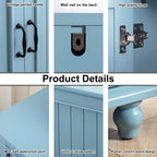 Buffet de cuisine, bar à café, armoire de rangement décorative.