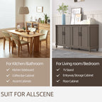 Buffet de cuisine, bar à café, armoire de rangement décorative.