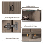 Buffet de cuisine, bar à café, armoire de rangement décorative.