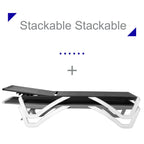 Chaise longue de jardin inclinable et réglable Kozyard Alan, entièrement en aluminium et avec pieds en résine de polypropylène.