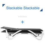 Chaise longue de jardin inclinable et réglable Kozyard Alan, entièrement en aluminium et avec pieds en résine de polypropylène.