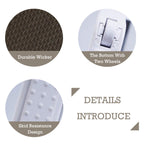 Chaise longue de jardin inclinable et réglable Kozyard Alan, entièrement en aluminium et avec pieds en résine de polypropylène.