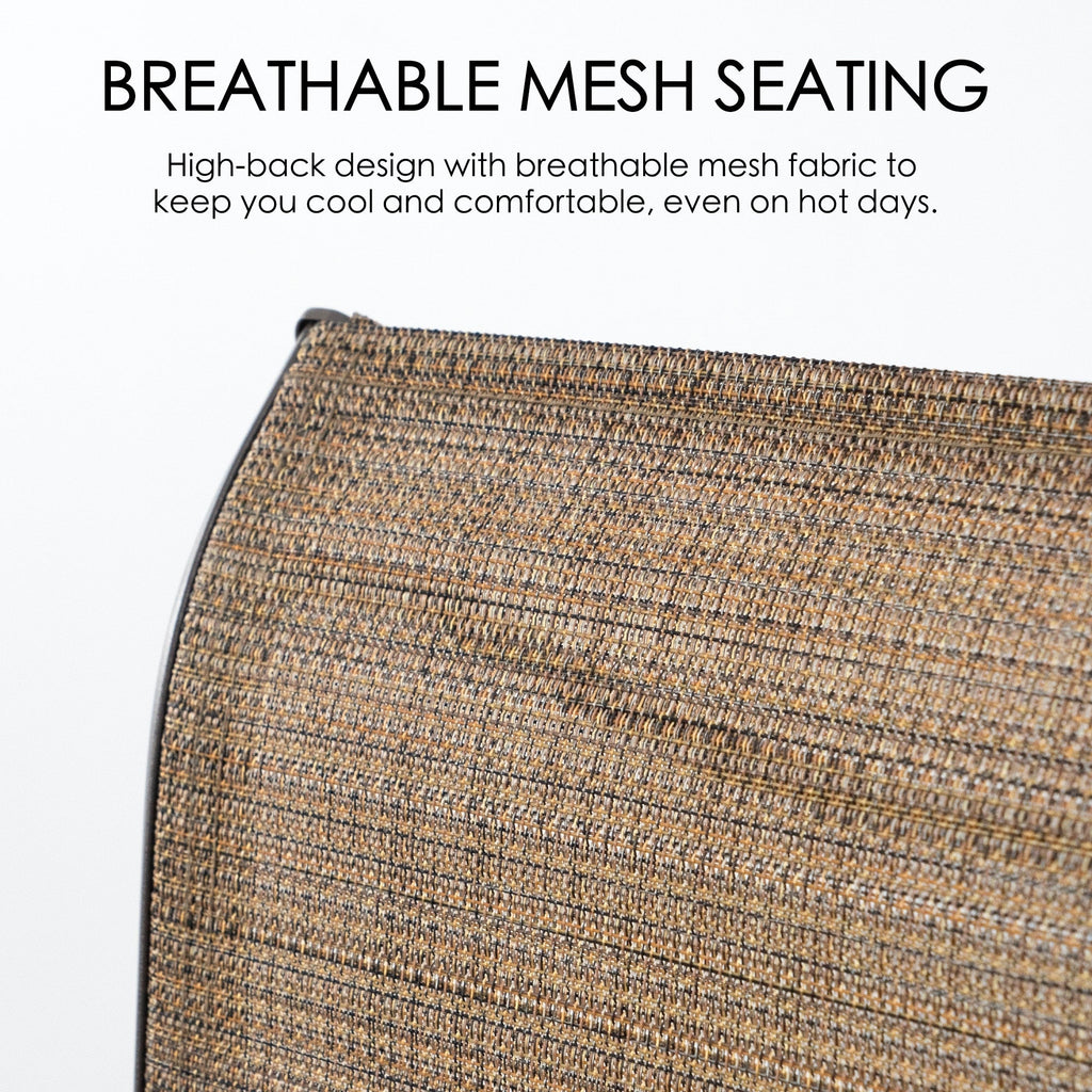 Ensemble de tabourets de bar/chaises pivotants hauts Kozyard Isabella