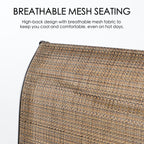 Ensemble de tabourets de bar/chaises pivotants hauts Kozyard Isabella