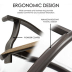 Ensemble de tabourets de bar/chaises pivotants hauts Kozyard Isabella