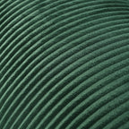 Canapé-lit modulable en forme de L en tissu velours côtelé