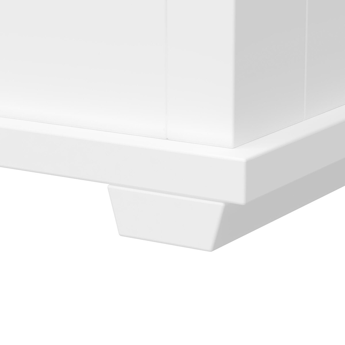 Grande niche pour chien d'angle, meuble pour 2 chiens, cage pour chien en forme de L - 58.7X41.1