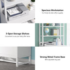 Armoire à dossiers avec 2 tiroirs, meuble de rangement moderne pour imprimante avec serrure