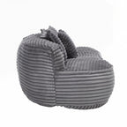 Fauteuil pouf Lazy Sofa, confortable et résistant, avec dossier haut, pour adultes et enfants - 2 places