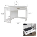 Bureau d'écriture d'angle Mission de Leick Home