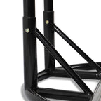 Chaise suspendue en forme d'œuf pour 2 personnes LeisureMod avec support - Hamac balançoire en rotin tressé pour intérieur/extérieur avec coussins