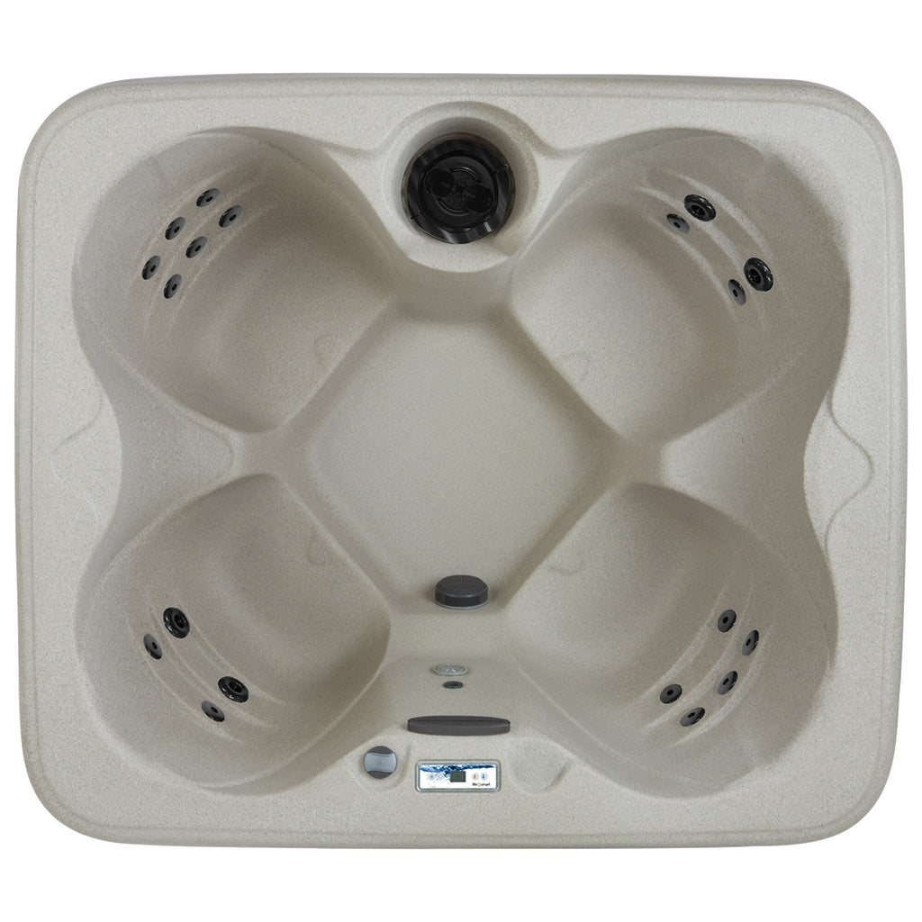 Spa Lifesmart LS100 pour 4 personnes, 13 jets, 110v, prêt à brancher, avec éclairage LED sous-marin.