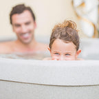 Spa Lifesmart LS100DX 4 places, 20 jets, 110v, prêt à fonctionner, avec cascade.