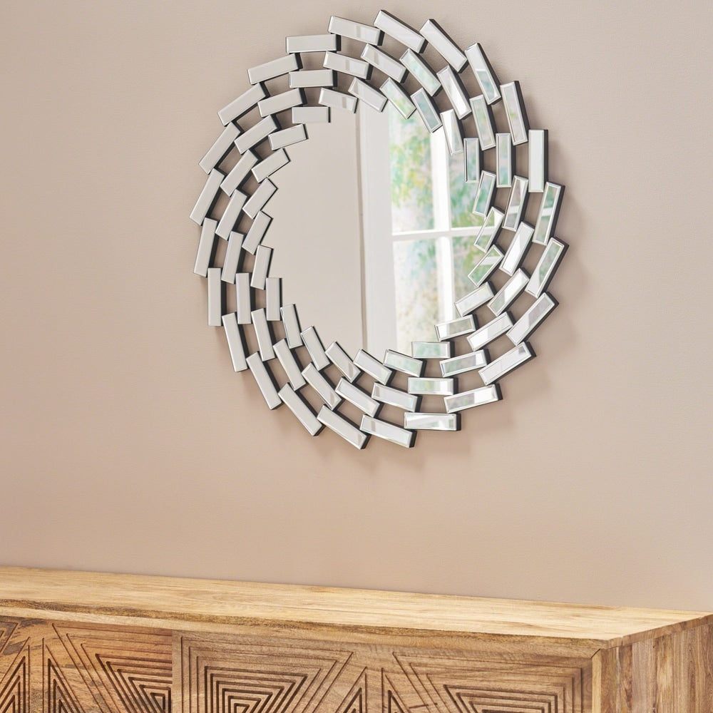 Miroir mural Lileas Glam de Christopher Knight Home - Argenté
