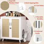 Abri pour bac à litière, meuble pour bac à litière pour chat, table d'appoint, table de canapé