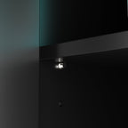 Abri pour bac à litière, meuble pour bac à litière pour chat, table d'appoint, table de canapé