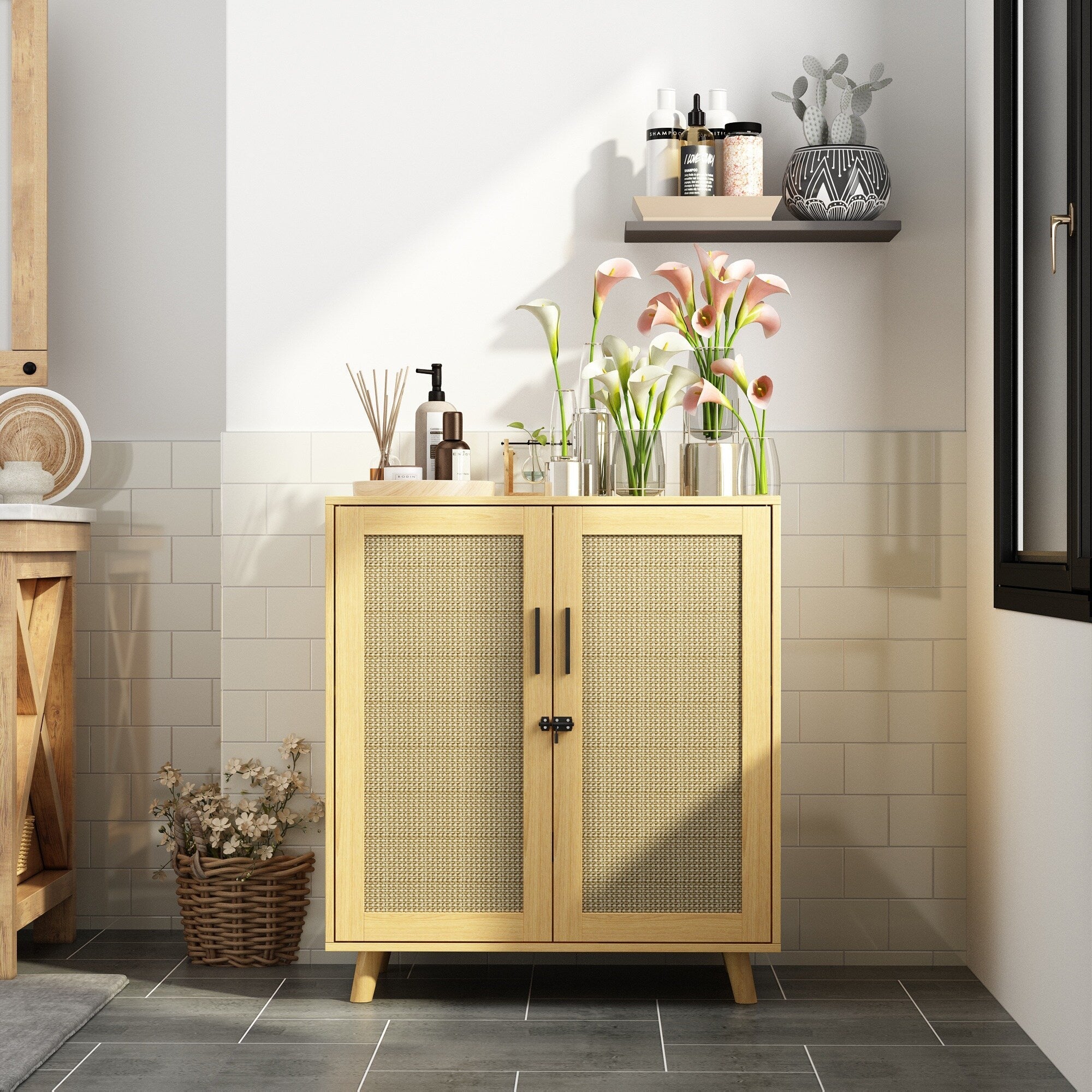 Abri pour bac à litière, meuble pour bac à litière pour chat, table d'appoint, table de canapé