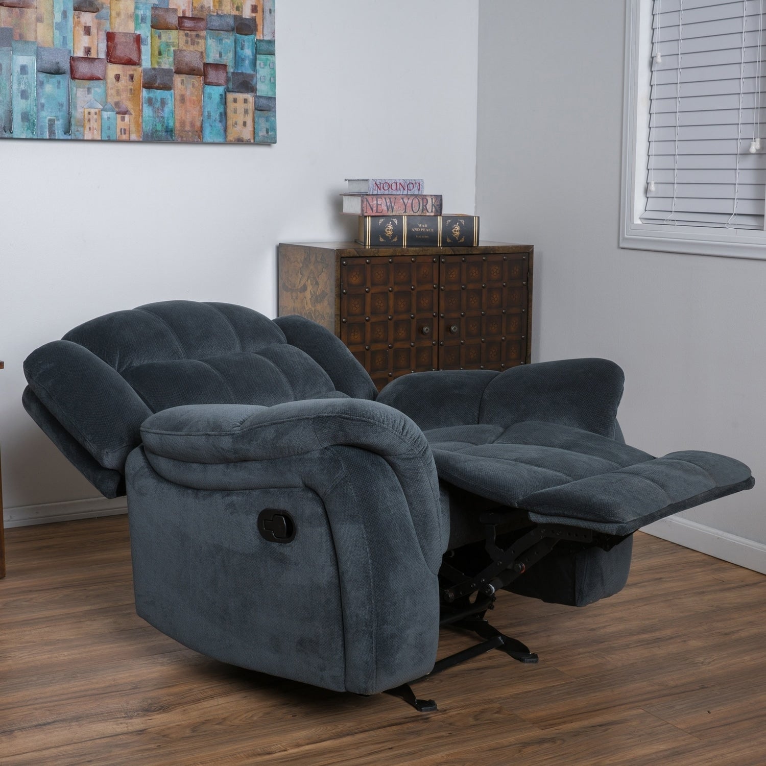 Fauteuil inclinable surdimensionné et luxueux pour une relaxation ultime