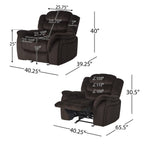 Fauteuil inclinable surdimensionné et luxueux pour une relaxation ultime