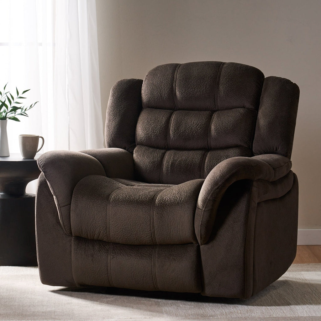Fauteuil inclinable surdimensionné et luxueux pour une relaxation ultime