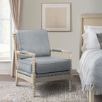 Fauteuil à cadre en bois tourné Donohue de Madison Park