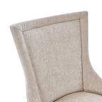 Madison Park Signature Ultra Fauteuils de salle à manger capitonnés avec pieds en bois (lot de 2) - N/A