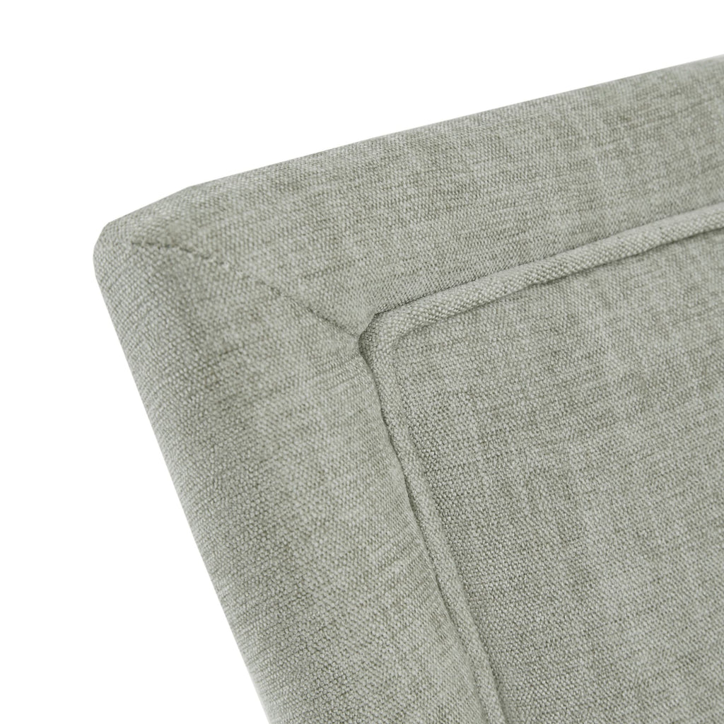 Madison Park Signature Ultra Fauteuils de salle à manger capitonnés avec pieds en bois (lot de 2) - N/A