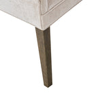 Madison Park Signature Ultra Fauteuils de salle à manger capitonnés avec pieds en bois (lot de 2) - N/A