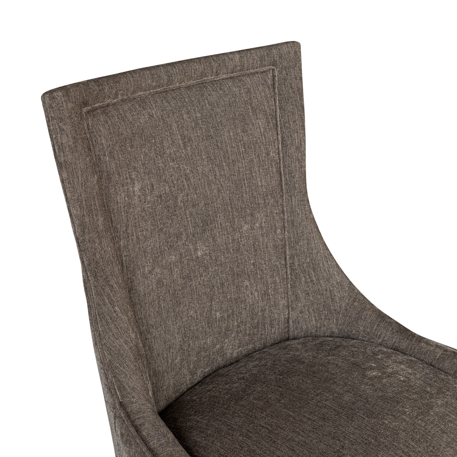 Madison Park Signature Ultra Fauteuils de salle à manger capitonnés avec pieds en bois (lot de 2) - N/A