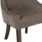 Madison Park Signature Ultra Fauteuils de salle à manger capitonnés avec pieds en bois (lot de 2) - N/A