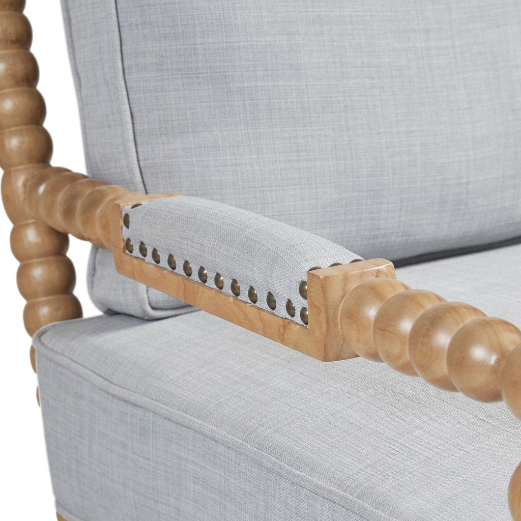 Fauteuil à cadre en bois tourné Donohue de Madison Park