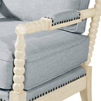 Fauteuil à cadre en bois tourné Donohue de Madison Park