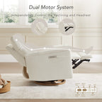 Fauteuil inclinable pivotant électrique Maire avec veilleuse