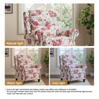 Fauteuils inclinables à commande manuelle avec garniture à clous décoratifs