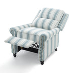 Fauteuils inclinables à commande manuelle avec garniture à clous décoratifs