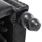 Fauteuils inclinables à commande manuelle avec garniture à clous décoratifs