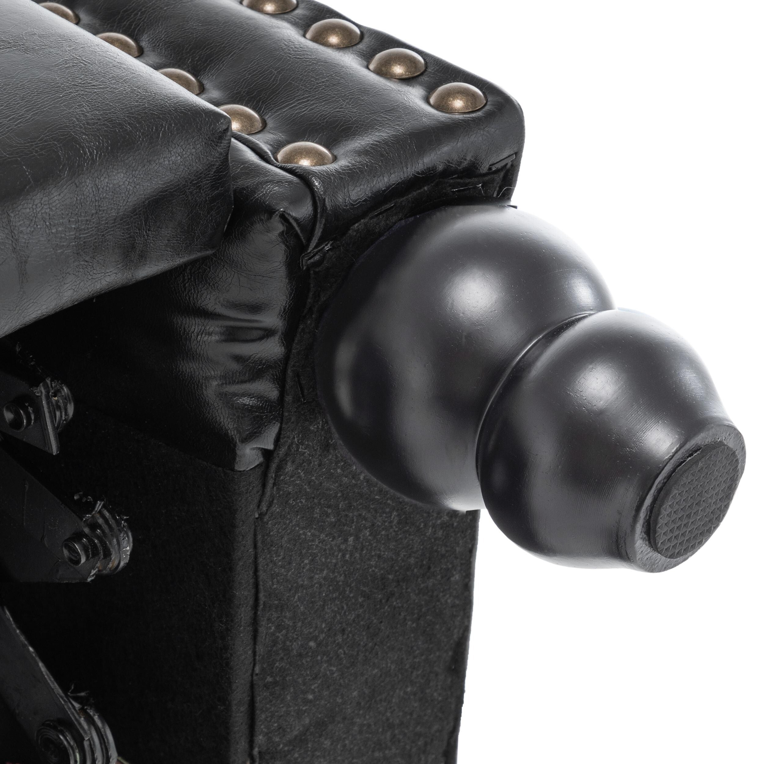 Fauteuils inclinables à commande manuelle avec garniture à clous décoratifs